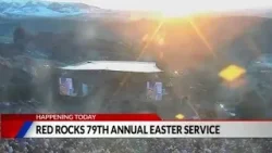 Тысячи людей собрались на пасхальную службу в Ред-Рокс.