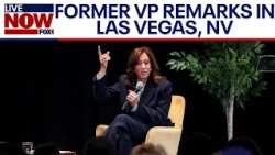 WATCH: Former VP Kamala Harris speaks in Las Vegas, NV
