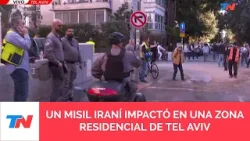 TN EN MEDIO ORIENTE I Así quedó Tel Aviv después del bombardeo iraní: hubo al emnos dos heridos