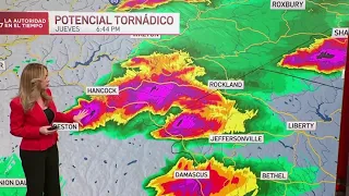 Severe storm forecast and tornado threat
