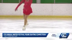 Young figure skaters inspired by Olympic dreams at 4th annual Fort Myers Winter Festival competition