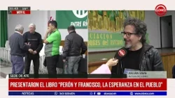 The book "Perón and Francis, hope for the people" was presented