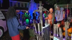 Mega Metacomet Halloween thriller takes decorations to a new level