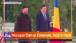 Zelenski discută acum cu Nicușor Dan. Parteneriat strategic România - Ucraina, semnat astăzi