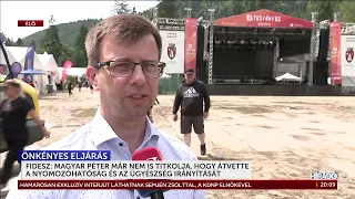 Fidesz: Magyar Péter nem is titkolja, hogy átvette a nyomozóhatóság és ügyészség irányítását - HírTV