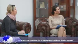 Kryetari Totaj: me kënaqësi prita sot Shefen e UNICEF-it në Kosovë, Veronika Vaschenko Kryetari Totaj: me kënaqësi prita sot Shefen e UNICEF-it në Kosovë, Veronika Vaschenko