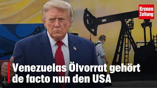 Venezuela's oil reserves now de facto belong to the USA | krone.tv NEWS
