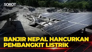 Banjir Bandang Nepal Hancurkan PLTS dan Proyek Hidrolistrik