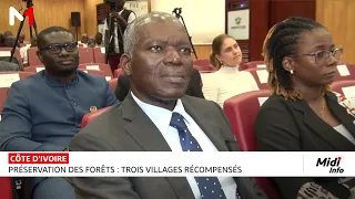 Préservation des forêts en Côte d'Ivoire : trois villages récompensés