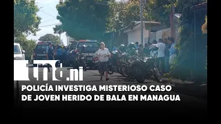 Managua: Gunshot to the neck leaves young man fighting for his life in Barrio México