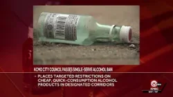 Kansas City council approves ban on mini liquor bottles in some neighborhoods