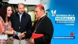 Copresidentes de Nicaragua entregan Medalla de la Reconciliación y la Paz "Cardenal Miguel" ?️