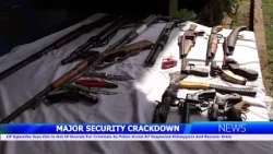 Полиция штата Эдо арестовала 87 подозреваемых в похищении людей и изъяла оружие.