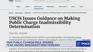 New 'public charge' rule sparks fear among immigrant New Yorkers