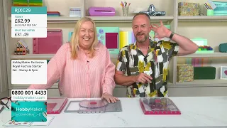 29/08/2026 HobbyMaker Live - Sizzix,Carnation Crafts,Sanntangle, LMGifts & Deflecto