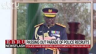 IG Kanja has praised the President for investing in the police force. #ebrunews