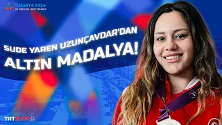 🇹🇷Sude Yaren Uzunçavdar'dan altın madalya! 🥇 | 2026 Akdeniz Oyunları