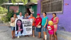Elizabeth Maldonado Tapia, Candidata a la Diputación Federal, Fortaleza Lazos en Col  Zapata