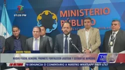 Pablo Reyes Theodore, el nuevo fiscal general promete fortalecer justicia y estado de derecho