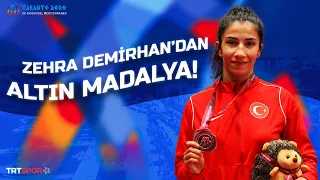 🇹🇷Zehra Demirhan'dan altın madalya! 🥇 | 2026 Akdeniz Oyunları