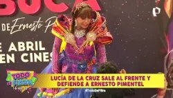 Lucía De la Cruz sale al frente y defiende a Pimentel: "Alex no puede hablar porque está muerto"