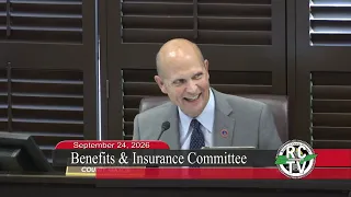 Benefits & Insurance Committee - September 24, 2026