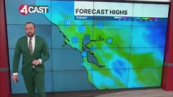 Snow remains on Bay Area peaks with more rain on the way