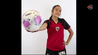 Ashly Alejandra Antúnez, from San Luis de la Loma, joins the Coyotes de Tlaxcala U-15 team