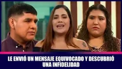 Le envió un mensaje equivocado y descubrió una infidelidad | Andrea