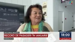 RECORD DE PASAGERI ÎN IANUARIE