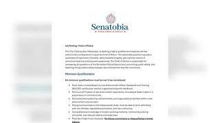 Senatobia soliciting applications for chief of police