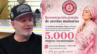 Diego Starpoli contó la labor de la Fundación Mandinga Tatto