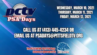 PSA Days 2021 - Informational PSA and Production Sample