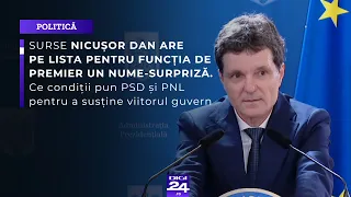 Nicușor Dan are pe lista pentru funcția de premier un nume-surpriză. Ce condiții pun PSD și PNL