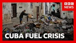 Fuel crisis in Cuba prevents rubbish pickups | BBC News Fuel crisis in Cuba prevents rubbish pickups | BBC News