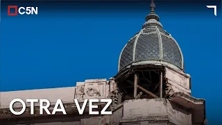 A DOME collapsed in downtown Buenos Aires