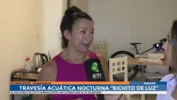 Viviana Paiva: Travesía acuática nocturna 'Bichito de luz'