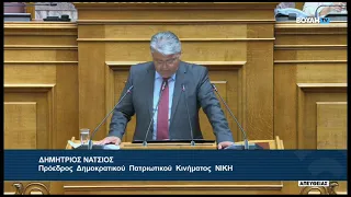 Δ. Νατσιός (Πρόεδρος ΝΙΚΗΣ) (Βελτίωση πλαισίου κρατικής αρωγής)(02/09/2026)