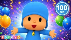 ? Os MELHORES NOVOS vídeos de 2025! Dance, cante e assista! | Pocoyo ??Português Brasil |Animação