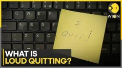 Decoding the new workplace trend | Explained: What is loud quitting | World News | WION