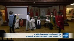 A középkorba csöppentek a Madách Imre Gimnázium tanulói