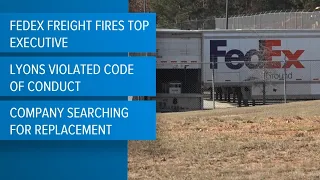 FedEx Freight terminates top exec for conduct violation
