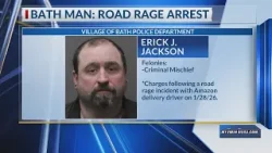 Police: Bath man arrested after damaging Amazon van during road rage incident