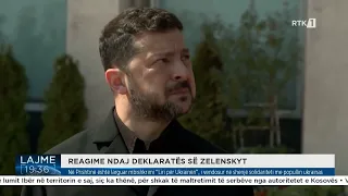 Në Prishtinë është larguar mbishkrimi “Liri për Ukrainën”
