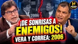 EL DÍA QUE SE JURARON LA GUERRA! Carlos Vera y Rafael Correa: la entrevista que desató el odio