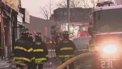 9 injured in major early morning fire in Queens