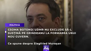 Csoma Botond: UDMR nu exclude să-l susțină pe Grindeanu la formarea unui nou guvern