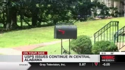 USPS issues continue in central Alabama