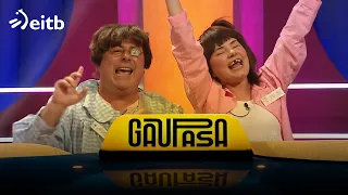 Gorane and Andoitz have returned to ETB to participate in the "Gaupasa" show!