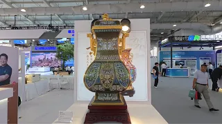 بەبەشداری سەدان كۆمپانیا پێشانگەی نێودەوڵەتی چین بۆ بازرگانی خزمەتگوزاری لە پەكین كرایەوە
